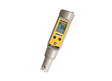 Eutech pH Testr 20 waterproof pocket tester with dual display, used for accurate pH measurement in liquids.