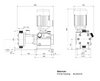 Grundfos DMH 100-10 PTFE Hydraulic Diaphragm Dosing Pump