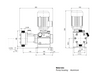 Grundfos DMH 4.9-16 PTFE Hydraulic Diaphragm Dosing Pump