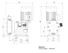 Grundfos DMX 525-3 FKM Mechanical Diaphragm Dosing Pump with Glass Valve