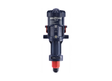 Mixtron MX250-VF water powered dosing pump with 1-10% dosing capacity, shown in a close-up view of the pump unit.