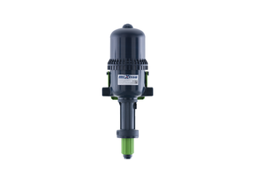 Mixtron MX700-VF water powered dosing pump with digital control interface and compact design for precise liquid dosing.