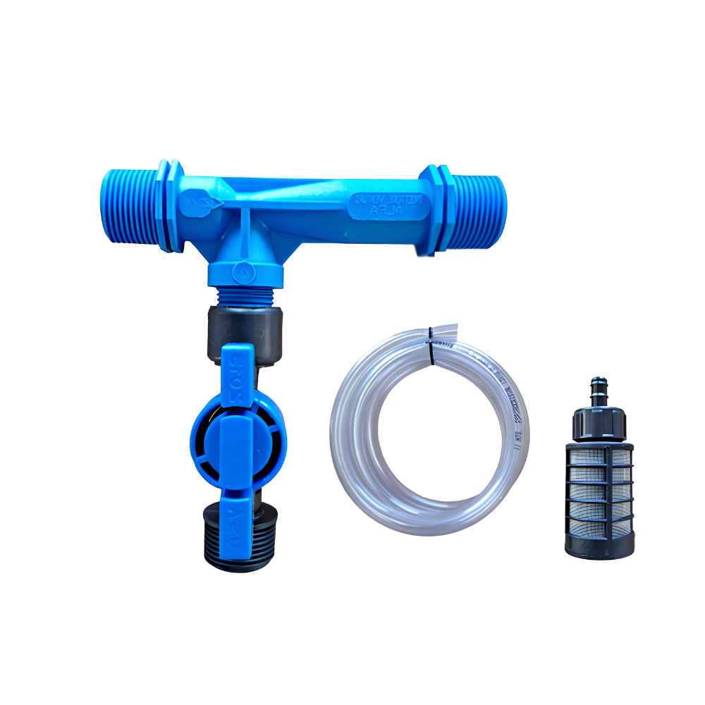 Plastica Alfa VENT40 1050 L/H Water Powered Venturi Chemical Injector Kit