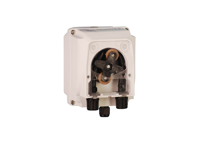 SEKO PE-1.3-FP-TYGON-PLUG peristaltic electronic chemical dosing pump with TYGON tubing for precise fluid control.
