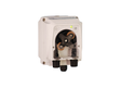 SEKO PR-1 EPDM plug peristaltic electronic chemical dosing pump with control panel and tubing connections.
