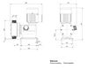 Grundfos DMX 115-3 EPDM Mechanical Diaphragm Dosing Pump