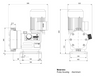 Grundfos DMX 525-3 EPDM Mechanical Diaphragm Dosing Pump with Stainless Steel Valve