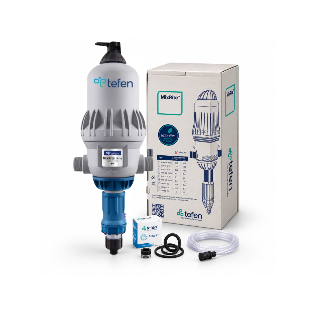 Tefen MixRite TF10 Chlorine 0.2–2% Water Powered Dosing Pump