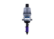 Tefen MixRite 2.5 water-powered dosing pump for chlorine, with adjustable 0.4–4% concentration, used for precise chemical dosing.