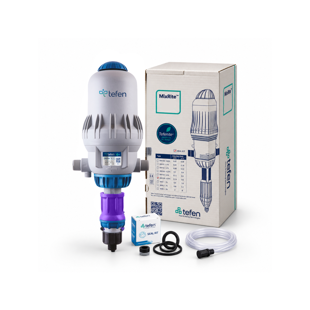 Tefen MixRite TF5 Standard 0.2–2% Water Powered Dosing Pump