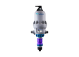 Tefen MixRite TF5 water powered dosing pump with adjustable 0.5 to 5% flow rate, shown in a close-up view of the pump unit.