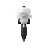 Dosatron D07RE5VF water-powered dosing pump with PVDF body, compact design, ideal for precise chemical dosing applications.