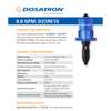 Dosatron D25RE10VF Standard 3–10% Water Powered Dosing Pump