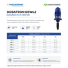 Dosatron D3WL2AF High Flow 0.2–2% Water Powered Dosing Pump