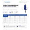 Dosatron D8RE3000VF Standard 0.03–0.125% Water Powered Dosing Pump