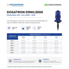 Dosatron D9WL3000AF High Flow 0.03–0.2% Water Powered Dosing Pump
