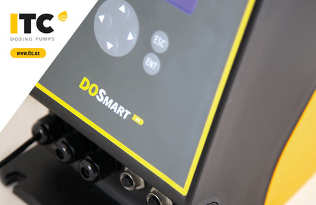Dositec DOSMART® AC 1.5 advanced control stepper motor chemical dosing pump for precise electronic dosing applications