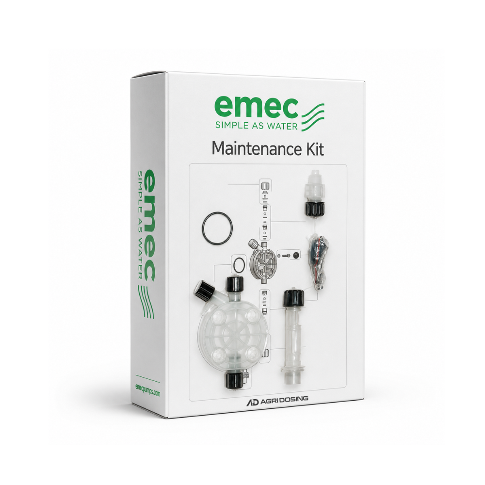 EMEC VCO/VMF Viton Maintenance Kit with Complete Pump Head (15-02, 10-04, 07-06, 04-08 & 03-10)