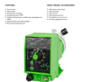 EMEC KPLUS 02-18-VF Standard Foot Mounted Electronic Chemical Dosing Pump