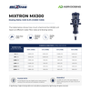 Mixtron MX300.P003-VFX 0.03–0.3% Water Powered Dosing Pump