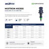 Mixtron MX300.P022-VFX 0.2–2% Water Powered Dosing Pump