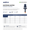 Mixtron MX700.P150-VF 1–5% Water Powered Dosing Pump