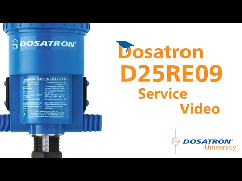 Dosatron D25RE09AF Standard 0.1–0.9% Water Powered Dosing Pump