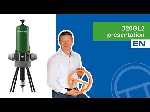 Dosatron D20GL2VF Greenline 0.2–2% Water Powered Dosing Pump
