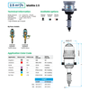 Tefen MixRite TF2.5 Car Wash  0.2–2% Water Powered Dosing Pump